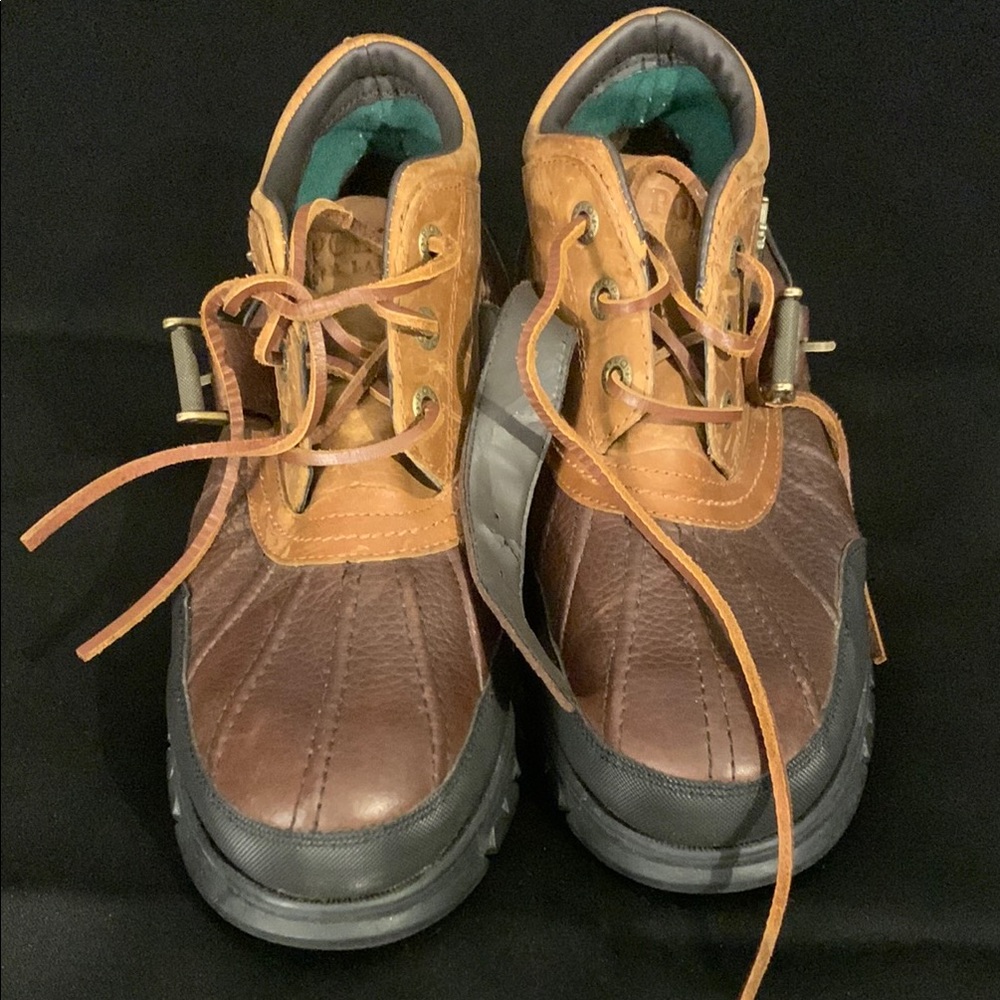 Men's Brown Leather Boots